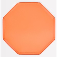 Meri Meri - Papaya Dinner Plates - Papaya Rengi Tabaklar (L) (x8)