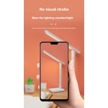 Vivid Venue LED Göz Koruması Katlanır Masa Lambası Başucu Lambası Öğrenci Masası Süsü Okuma Çalışma Lambası Üç Renk (Yurt Dışından)