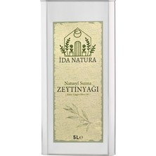İda Natura Soğuk Sıkım Naturel Sızma Zeytinyağı 5 lt