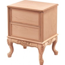 Mobilya Baba Özalp Komodin Cilasız Ham Ahşap