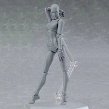 Teenspirite 13 cm Aksiyon Figürü Oyuncakları Sanatçı Hareketli Erkek Kadın Ortak Şekil Pvc Vücut Modeli Manken Sanat Kroki Beraberlik Heykelcik (Yurt Dışından)
