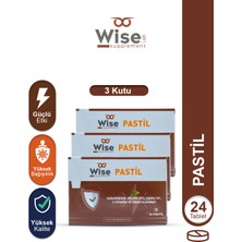 Wiselab Karamürver, Kekik, Sinirliot, C Vitamini, Çink Glukonat Içeren Pastil x 3 Kutu