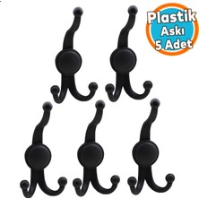 Nzb Askılık Portmanto Vestiyer Banyo Dolap Elbise Askısı Sert Plastik 5 Adet