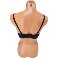 Wear Treasure Lazer Kesim 3 Kopçalı Sütyen Dikişsiz Iz Bırakmaz B Cup Dolgulu