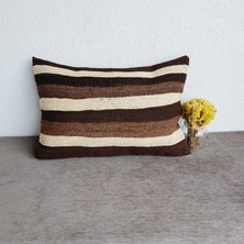 El Dokuma Kilim Kırlent Kılıfı  40X60 cm