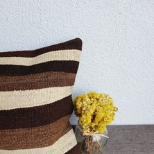 El Dokuma Kilim Kırlent Kılıfı  40X60 cm
