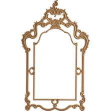 Mobilya Baba Kozlu 130’LIK Ayna Cilasız Ham Ahşap