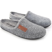 Gezer 15340 Erkek Keçe Rahat Taban Ev Halı Misafir Terliği