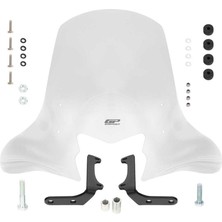 Gp Kompozit Honda Dio 2021-2024 Uyumlu Ön Cam Şaffaf 58CM