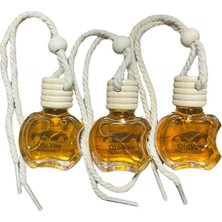 Asılabilir Şişe Oto Kokusu 3'lü Set – Mango Kokusu | Egzotik ve Ferahlatıcı Koku Deneyimi