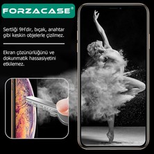 Forzacase Apple iPhone 16E ile Uyumlu Temperli Kırılmaz Cam Ekran Koruyucu - FC002