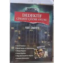 Dedektif Cinayet Çözme Oyunu Yurt Cinayeti
