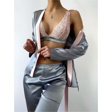 Giona Pudra Büstiyerli Pijama Takımı