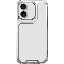 iPhone 16 Kılıf Lux Sararmaz Silikon Şeffaf Kapak