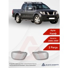 Nissan Navara Pick-Up Ayna Kapağı 2 Parça 2006-2009 Abs Krom
