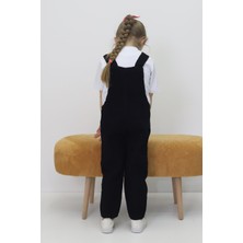 Unisex Çocuk Salopet Tulum Takım