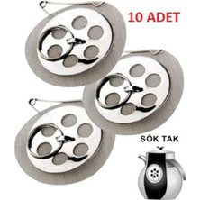 ( 5 Adet ) Çaydanlık Içi Çay Süzgeci Demlik Süzgeç Sök Tak ( Her Çaydanlığa Uygundur )