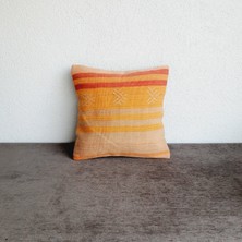 El Dokuma Kilim Kırlent Kılıfı 40X40 cm
