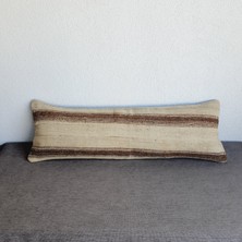 El Dokuma Kilim Kırlent Kılıfı 30X90 cm