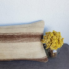 El Dokuma Kilim Kırlent Kılıfı 30X90 cm