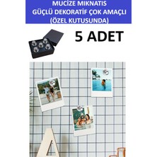 ZETCONCEPT Mucize Mıknatıs-Güçlü ve Çok Amaçlı Kullanım (Buzdolabı,kalorifer Peteği,fotoğraf ve Anahtar Tutucu)