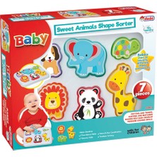 Sevimli Hayvanlar Bultak + Silindir Bardak Kule + Bul Tak Puzzle Eğitici Zeka Geliştirici Set