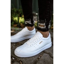 Shoecide SHO063 Bağcıklı Rahat Taban Star-X Cbt Erkek Ayakkabı Beyaz