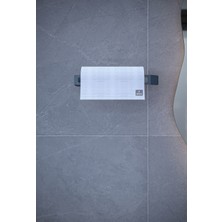 Beyaz Metal Yapışkanlı Kağıt Havluluk, Kağıt Havlu Askısı, Peçetelik, Banyo Mutfak Askısı