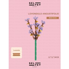 Legomodel Lavanta Blok Çiçek