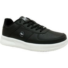 Wickers Siyah Beyaz Bağcıklı Sneakers Spor Ayakkabı
