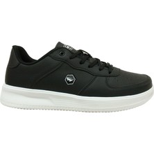 Wickers Siyah Beyaz Bağcıklı Sneakers Spor Ayakkabı