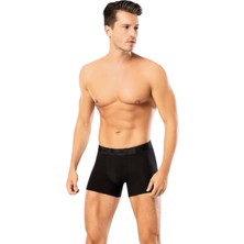 Looksense Erkek Dude 2 Li Düz ve Desenli Likralı Boxer 1404