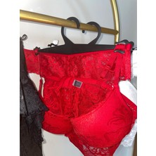 Bralet Kırmızı Sütyen Takımı