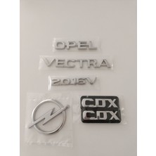 Opel Vectra 2.016V Yazı Cdx Kapı Yazısı Vectra B Bagaj Arması 5li Set Opel Vectra 2.0 16V Yazısı