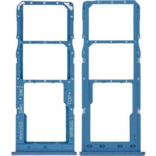 Telefon Kulübesi Samsung M21S (M217F) Uyumlu Sim Tepsisi Mavi