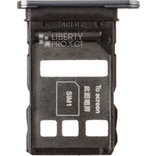 Telefon Kulübesi Huawei Honor 50 Uyumlu Sim Tepsisi Siyah