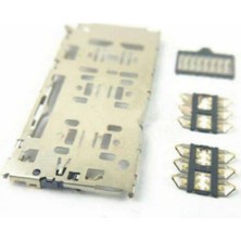 Telefon Kulübesi Samsung M40 (M405F) Uyumlu Sim Yuvası ve Tamir Seti