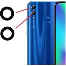 Telefon Kulübesi Huawei Honor 8x Uyumlu Kamera Camı