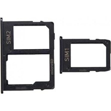 Telefon Kulübesi Samsung J4 Plus (J415F) Uyumlu Sim Tepsisi Siyah