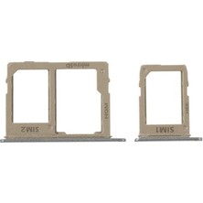 Telefon Kulübesi Samsung A6 2018 (A600) Uyumlu Sim Hafıza Tepsisi Gold