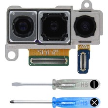 Telefon Kulübesi Samsung Note 10 (N970F) Uyumlu Arka Kamera ve Tamir Seti