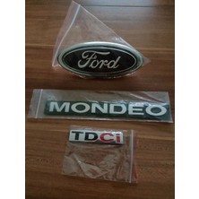 Mondeo Arka Bagaj Yazısı Tdci Yazı Arka Bagaj Arması 3lü Takım 2008 - 2014 Uyumlu