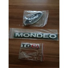 Mondeo Arka Bagaj Yazısı Tdci Yazı Arka Bagaj Arması 3lü Takım 2001 - 2007 Uyumlu