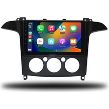 SmartGO Ford S-Max 2006-2014 Manuel Klima 8+128 GB Premium Ekran Andorid Multimedya  Wİ-Fİ (Yazılımsal)