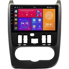 SmartGO Dacia Logan Android Multimedya Sistemi (2009-2012) 8+128 GB  Wİ-Fİ (Yazılımsal)