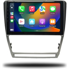 SmartGO Skoda Octavia 2007-2012 8+128 GB Android Carplay Multimedya Sistemi  Wİ-Fİ (Yazılımsal)