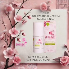Shinsei Hassas Ciltler Için 10% Pantenol, 5% Ha Bakım Kremi