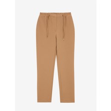 Fabrika Comfort Lastikli Bel Rahat Deve Tüyü Kadın Pantolon FC5SL-PNT0270