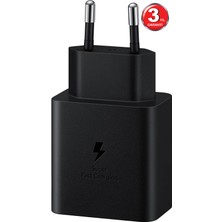 Bydiz Samsung Galaxy (45W) Hızlı Şarj Aleti, S24 S23 S22 S21, Hızlı Şarj Apple iPhone 11/12/13/14/15/16/pro/max