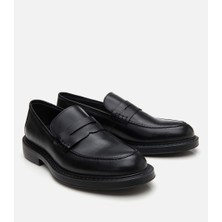 Hotiç 02AYH304700A100 ERKEK Deri Siyah Ultra Hafif Tabanlı Klasik Loafer